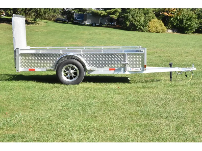2026 Enbeck Aluminum Utility 5' x 10' Single Axle