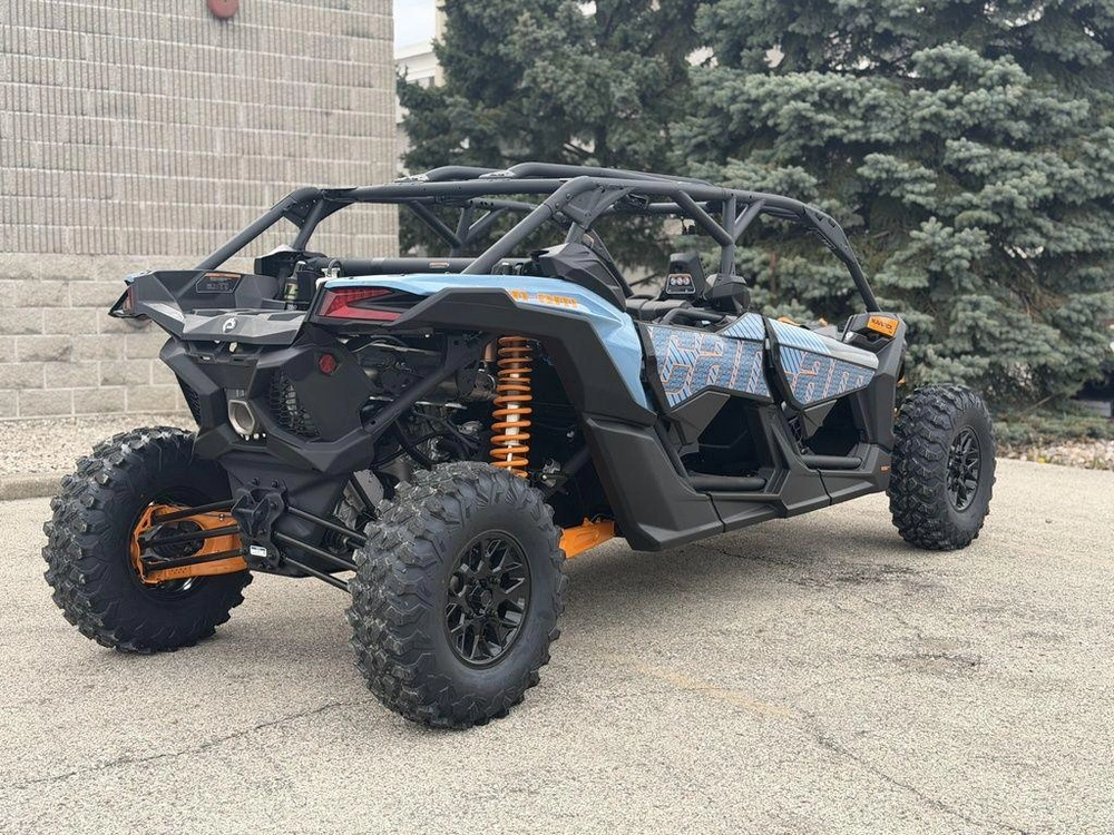 2026 Can-am Maverick X3 Max Ds Turbo Scandi Blue & Orange Crush alt