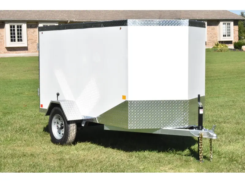 2026 Rhino Galvanized Enclosed 4' x 8' SA