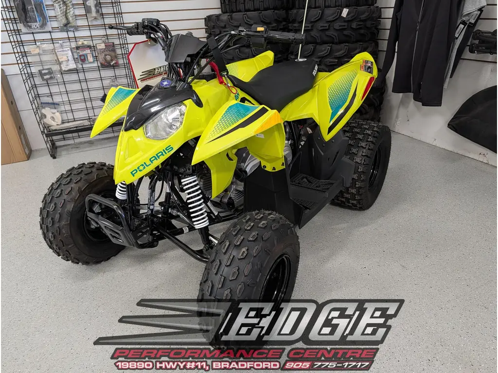 2026 Polaris OUTLAW 110 LIME SQUEEZE 