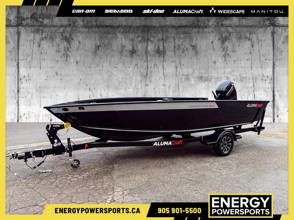 2026 Alumacraft Comp 185x Tiller F29 Shadow Series Cvg alt