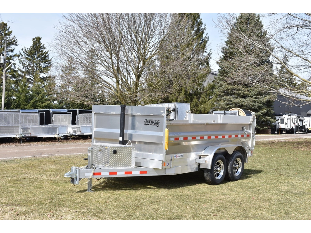 2026 Enbeck Aluminum Dump 6' X 12' Tandem Axle 5t alt
