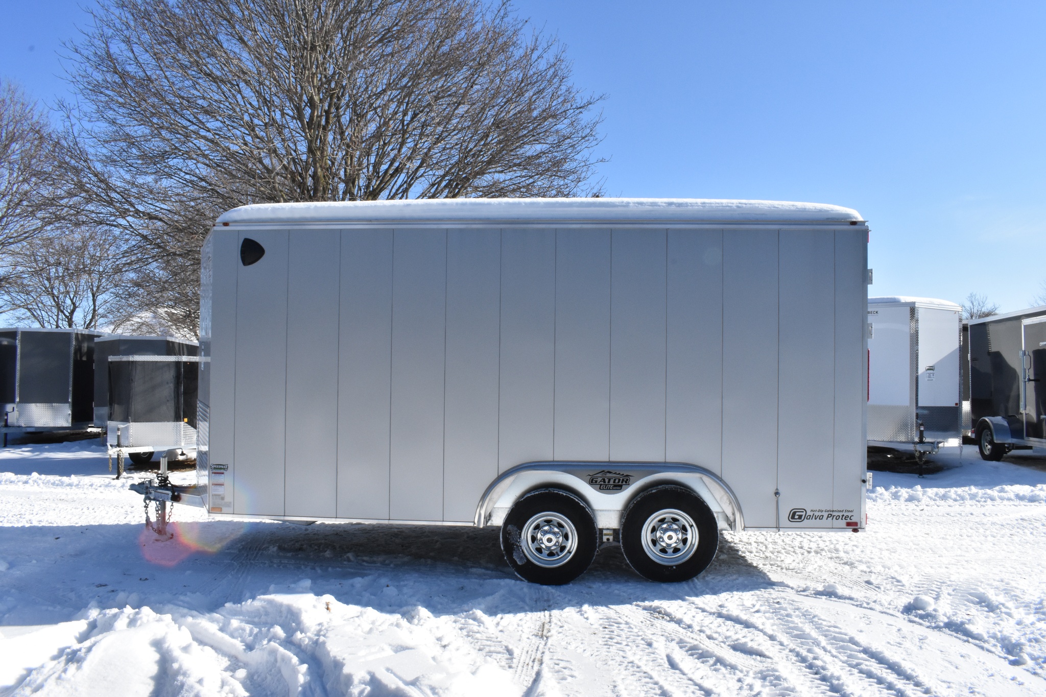 2025 Gator Galvanized Enclosed 8.5' x 16' TA thumbnail 2
