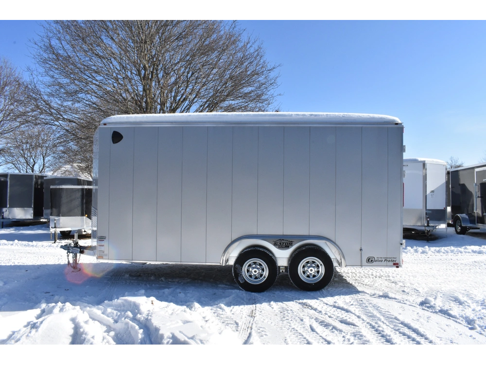 2025 Gator Galvanized Enclosed 8.5' X 16' Ta alt