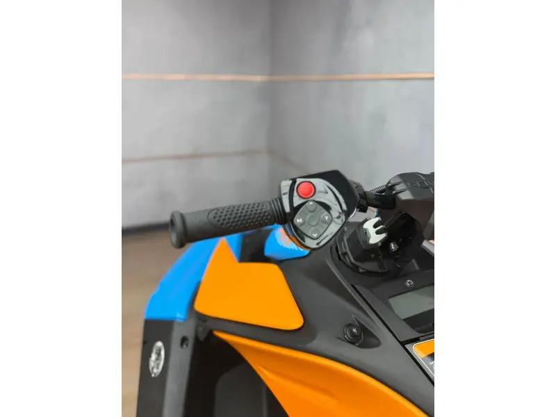 2026 Sea-Doo SPARK TRIXX 3UP IBR "Gulfstream Blue / Orange Crush  (Sound System)" thumbnail 7