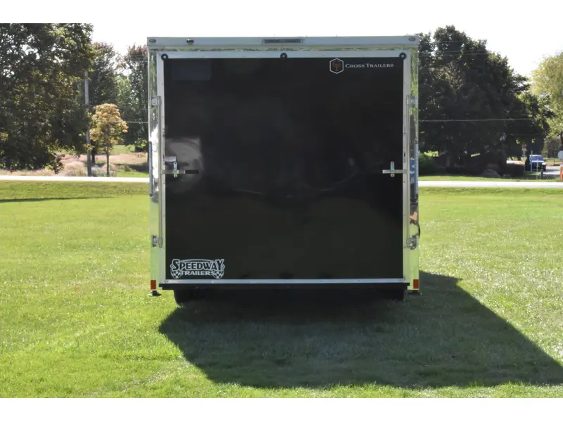 2026 Cross Painted Steel Enclosed (Alpha) 8.5' x 24' Tandem Axle Car Hauler