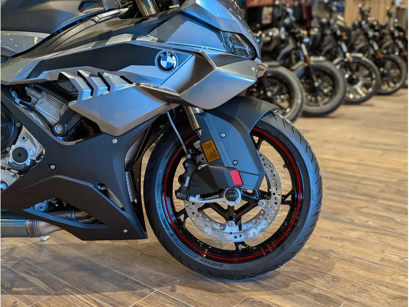 2026 BMW S 1000 RR // Bluestone Metallic w/ Engine, Axle & Clutch Guards thumbnail 4