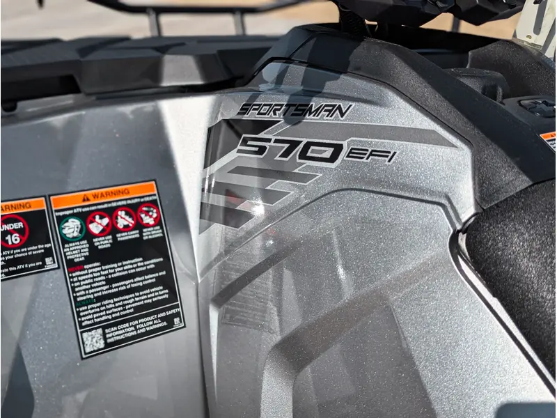 2026 Polaris Sportsman 570 Ultimate // Turbo Silver thumbnail 14