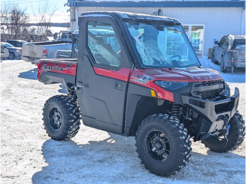 Polaris Ranger Xp 1000 Ns Premium Sunset Red 🎯 Utv Cabine Chauffé Climatisé Travail 4 Saisons Defender Limited Ranger Hd10 Premium 🟢 2026 alt