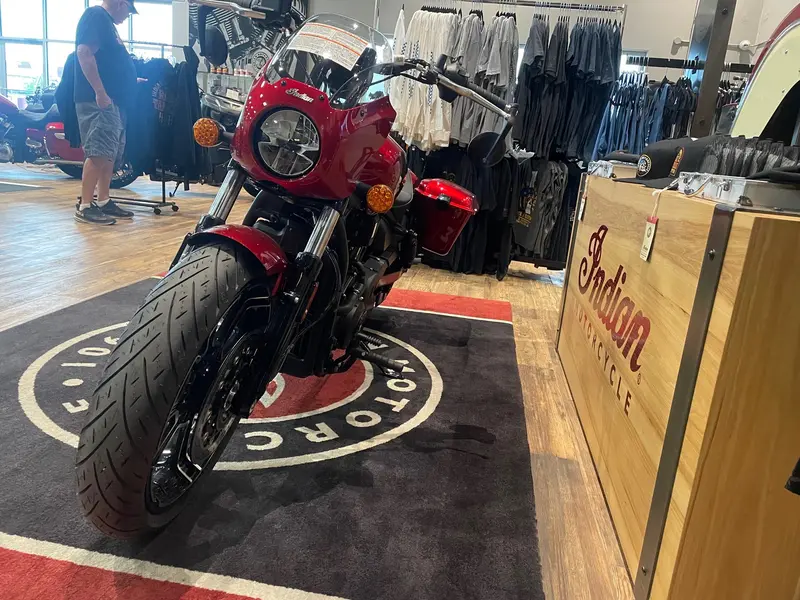 2026 Indian Motorcycle SPORT SCOUT RT - SUNSET RED thumbnail 5