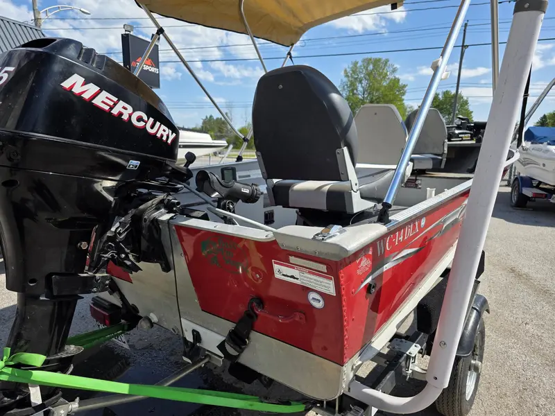 2007 Lund Boat Co WC 14 DLX ! MERCURY 15 HP ! thumbnail 6