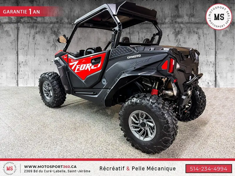 2025 CFMOTO ZFORCE 950 SPORT TRÈS ÉQUIPÉ ! SHOWROOM ! thumbnail 8