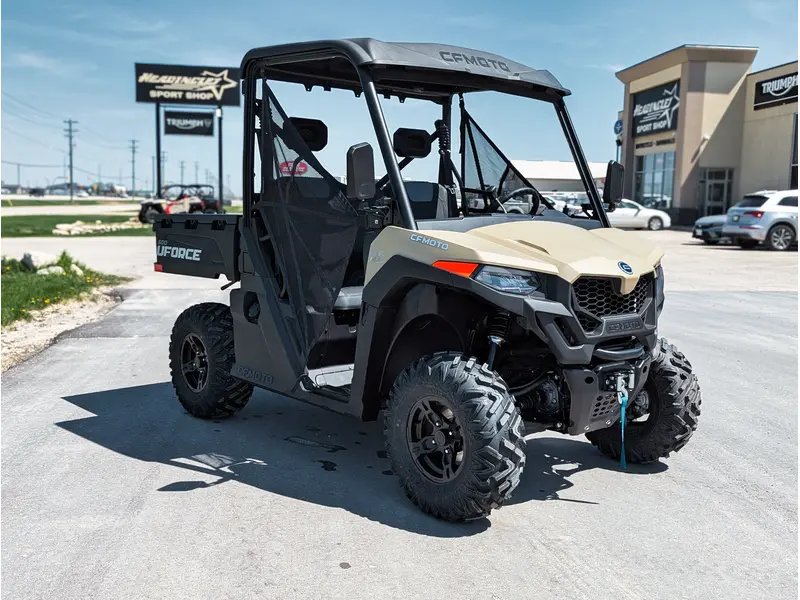 2026 CFMOTO UFORCE 600 // Desert Tan thumbnail 3