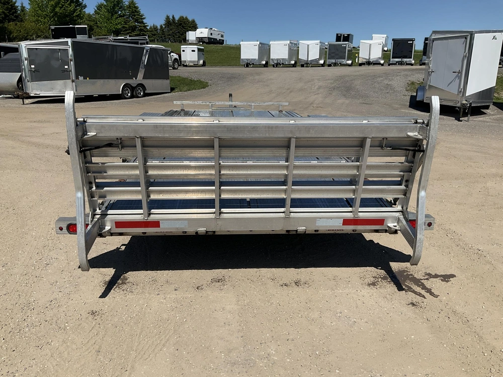 2014 Triton 81x20 All Aluminum 5 Ton Car/equipment Trailer alt