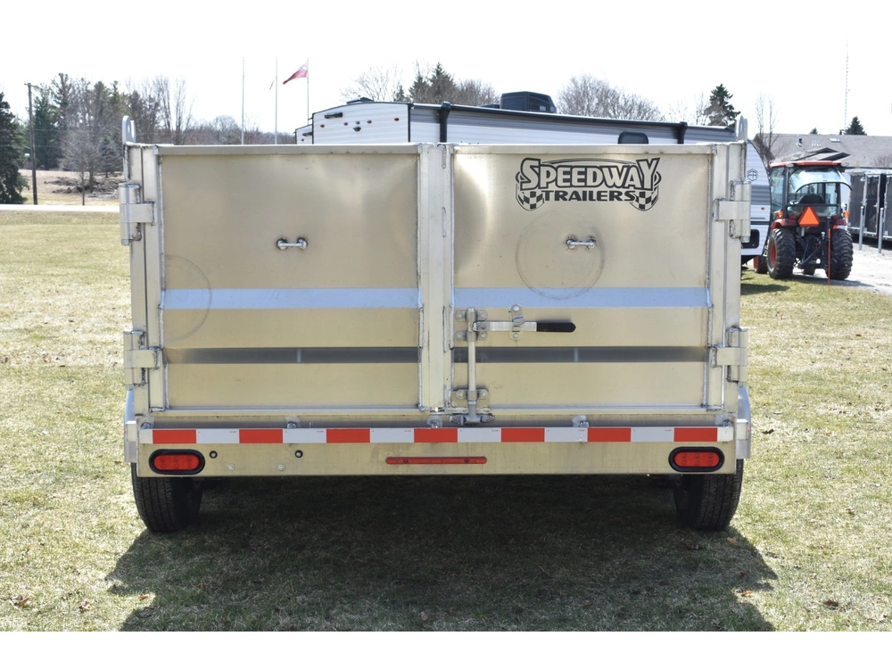 2026 Enbeck Aluminum Dump 80" X 12' Tandem Axle 5t alt