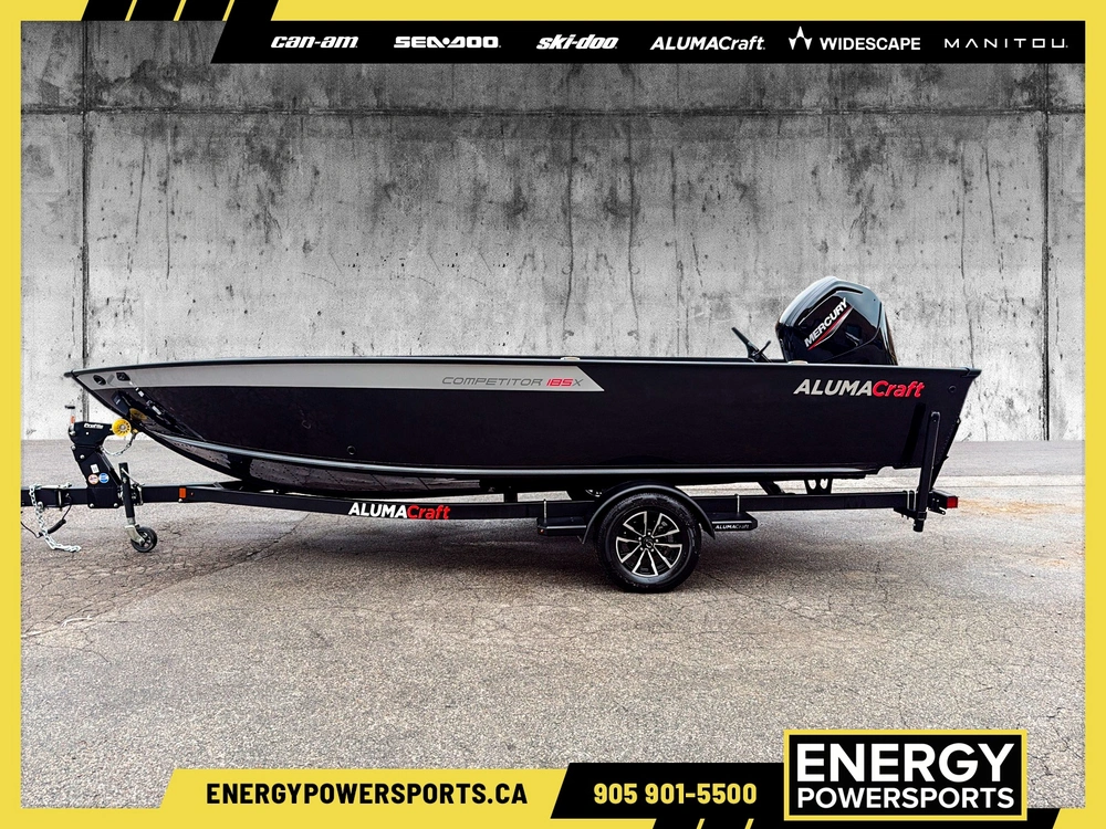 2026 Alumacraft Comp 185x Tiller F29 Shadow Series Cvg alt