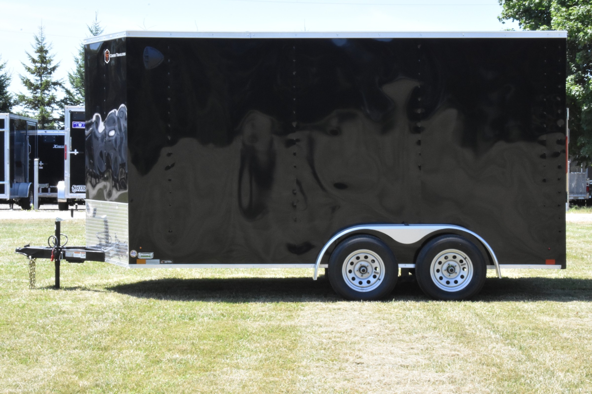 2025 Other Painted Steel Enclosed (Beta) 7' x 14' Tandem Axle w/ Ramp thumbnail 2