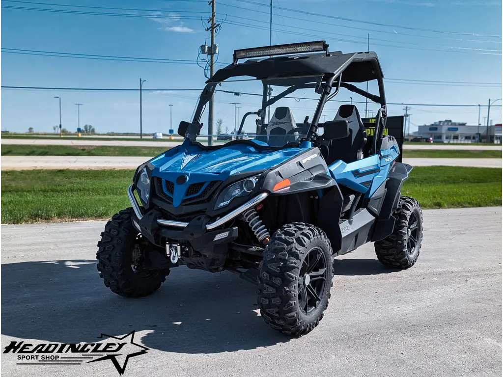 2020 CFMOTO ZFORCE 800 TRAIL // Athens Blue