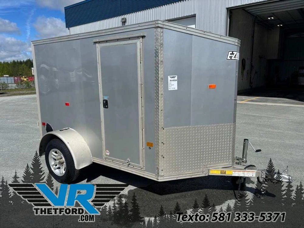 Ez Hauler 5x10 Remorque Fermé Aluminium 2024 alt