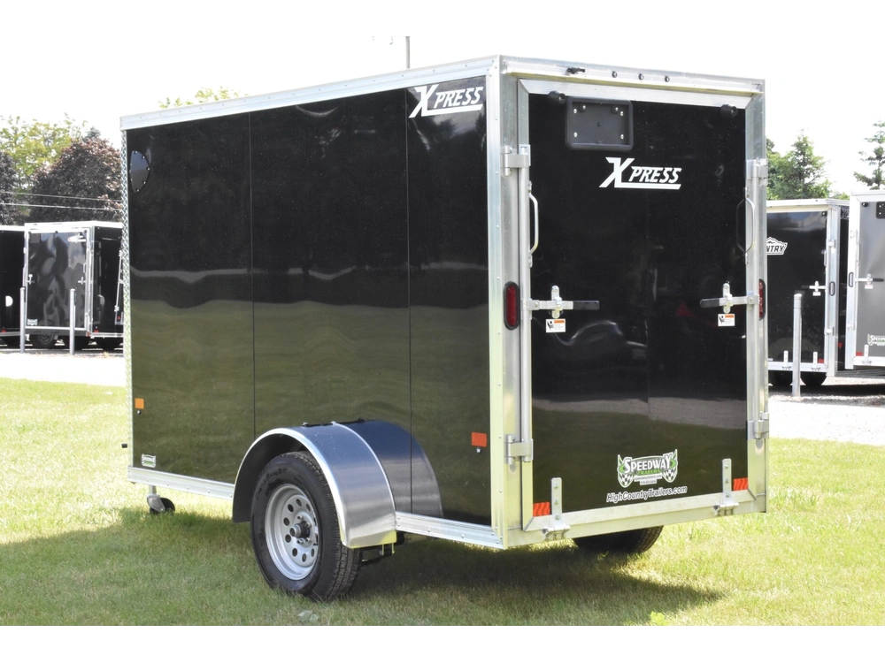 2025 Alcom Aluminum Enclosed 5' X 10' Sa alt