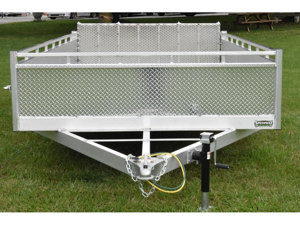 2026 Enbeck Aluminum Utility 7' X 14' Single Axle alt