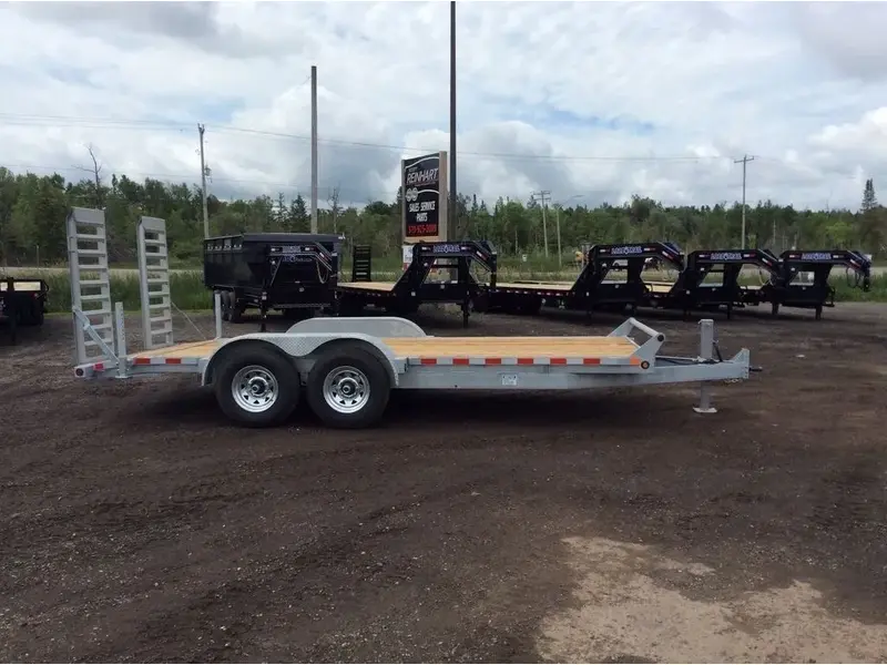 2026 Canada Trailers 82x18 7 Ton Galvanized Equipment Trailer thumbnail 2