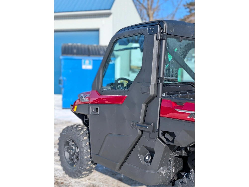 Polaris Ranger Xp 1000 Ns Premium Sunset Red 🎯 Utv Cabine Chauffé Climatisé Travail 4 Saisons Defender Limited Ranger Hd10 Premium 🟢 2026 alt