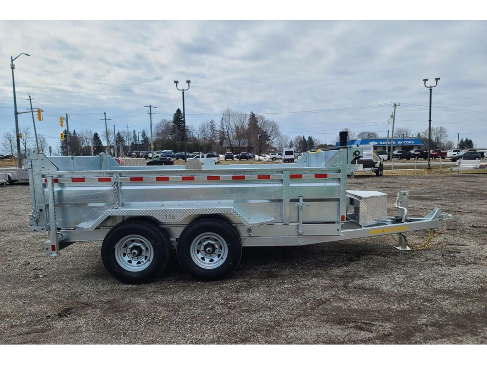 2026 One Sixteen Galvanized Dump 7' X 12' 7t alt