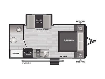 Keystone Rv Hideout 179rb 2024 alt