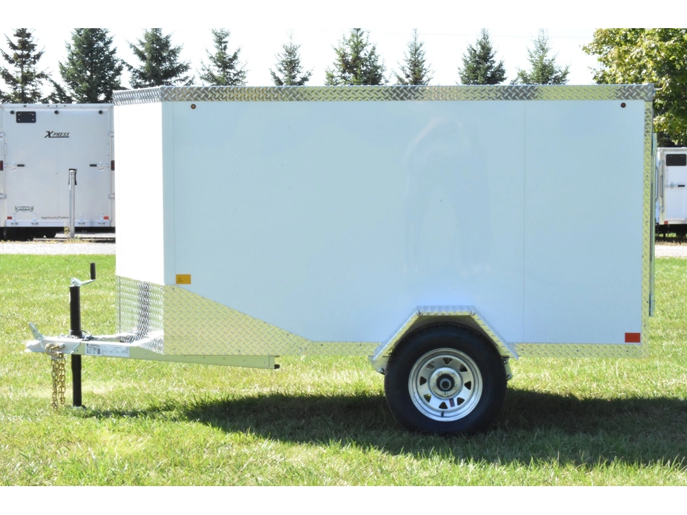 2026 Rhino Galvanized Enclosed 4' X 8' Sa alt