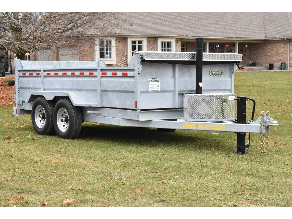 2026 One Sixteen Galvanized Dump 7' X 14' 7t alt