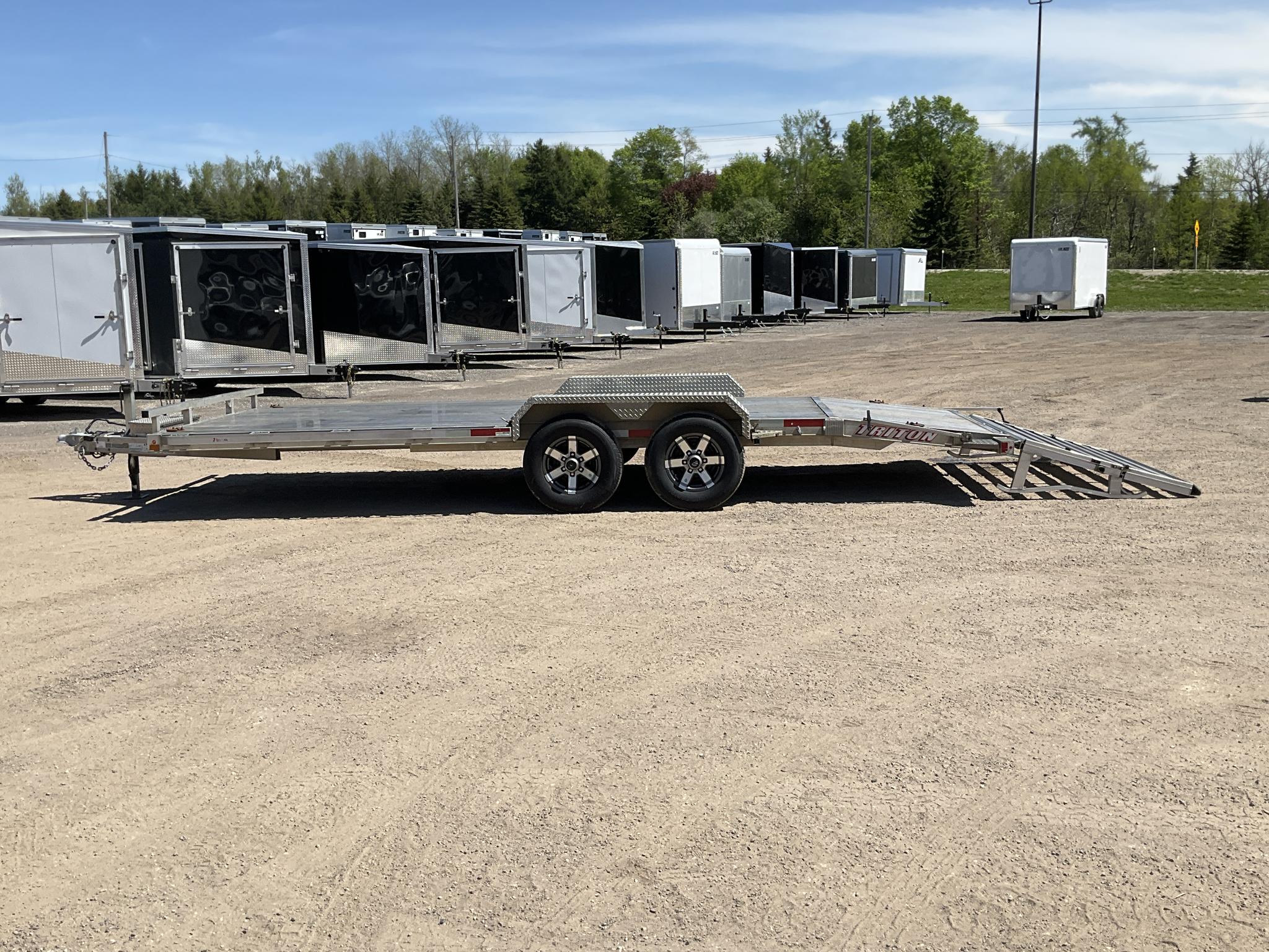 2014 Triton 81x20 All Aluminum 5 Ton Car/Equipment Trailer thumbnail 12