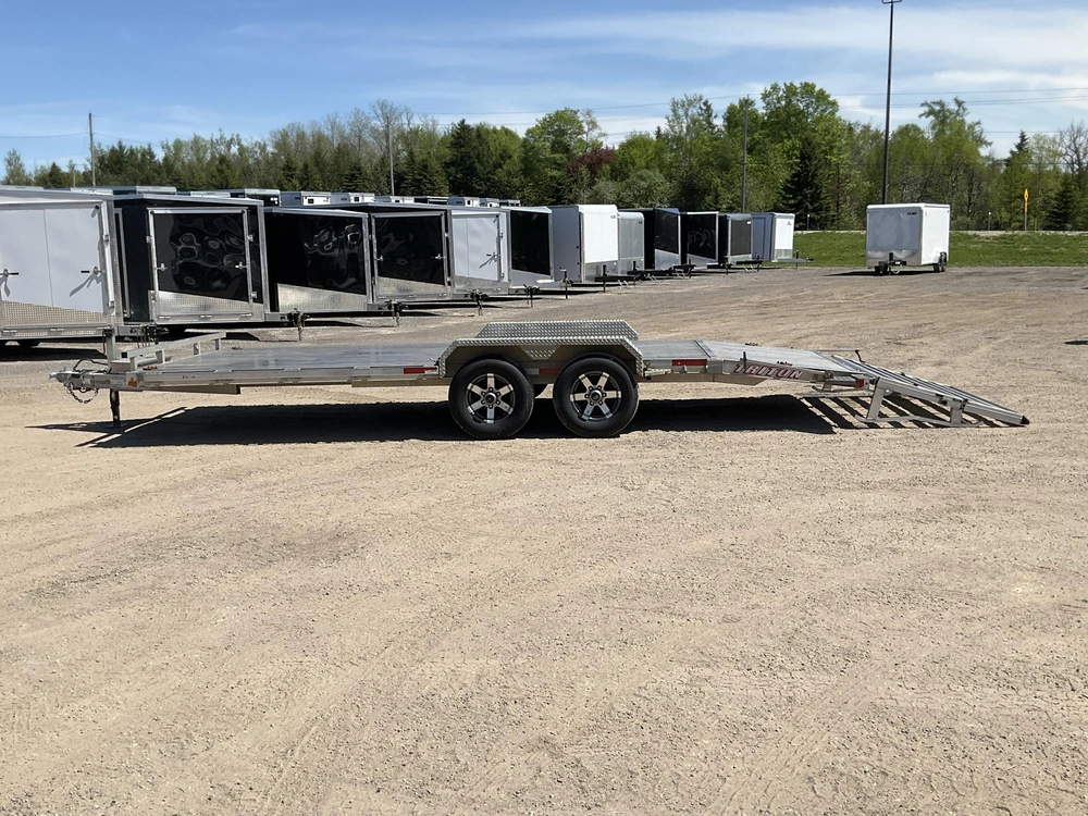 2014 Triton 81x20 All Aluminum 5 Ton Car/equipment Trailer alt