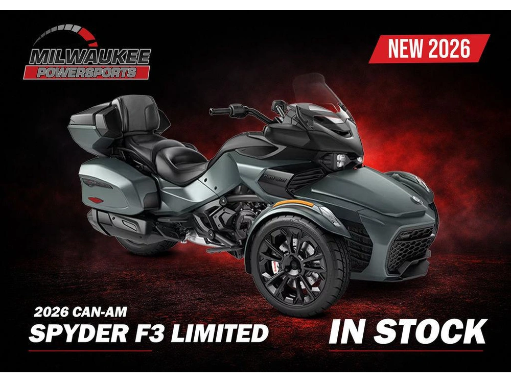 2026 Can-am Spyder F3 Limited Dark alt