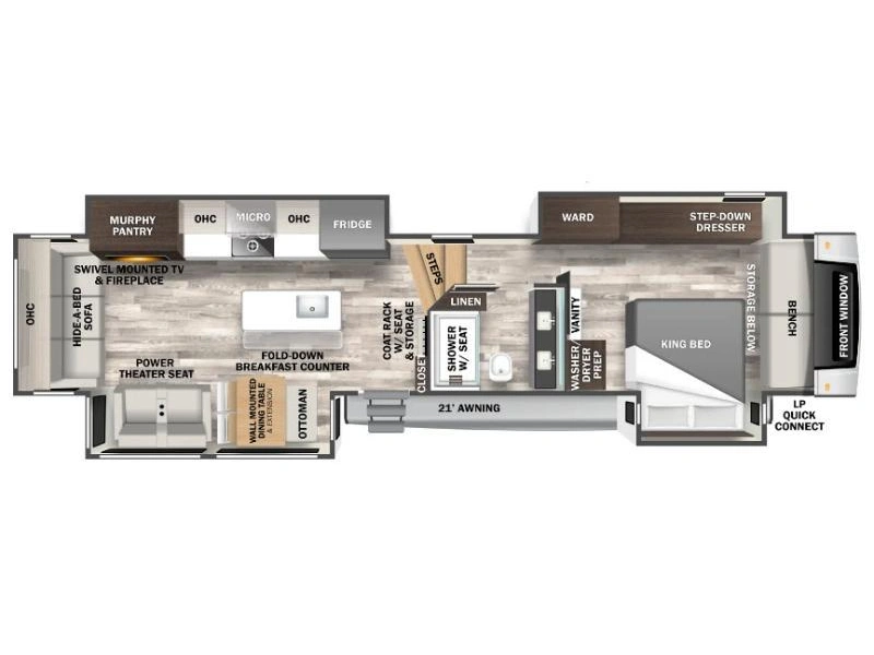 Forest River Cedar Creek 380rl 2024 alt