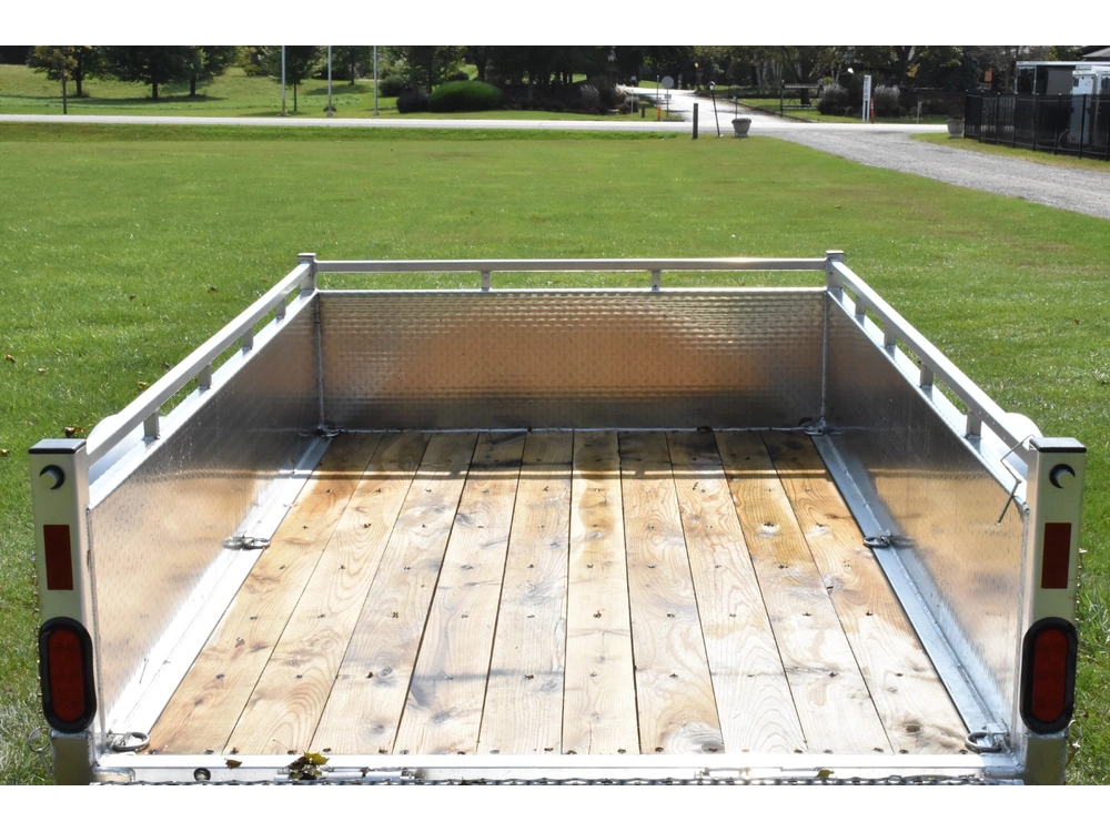 2026 Enbeck Aluminum Utility 5' X 8' Single Axle alt