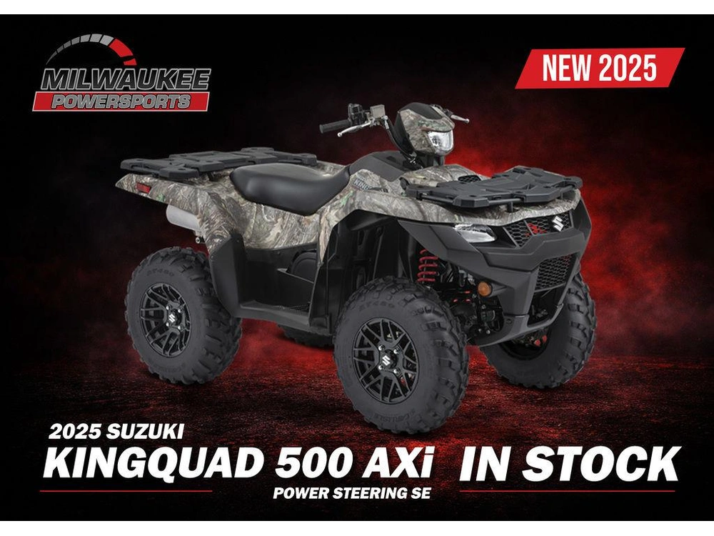 2025 Suzuki Kingquad 500axi Power Steering Se Camo alt