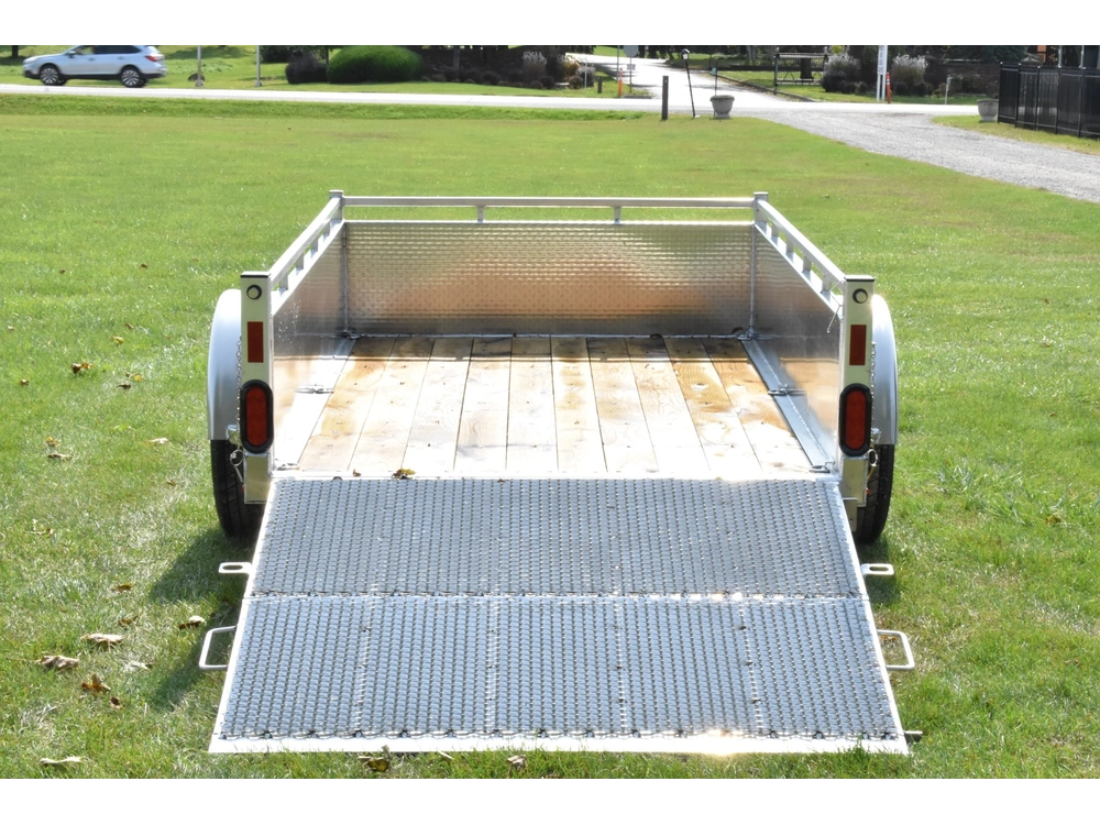 2026 Enbeck Aluminum Utility 5' X 8' Single Axle alt