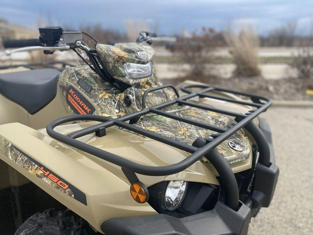 2026 Yamaha Kodiak 450 Eps Fall Beige W/ Realtree Edge alt