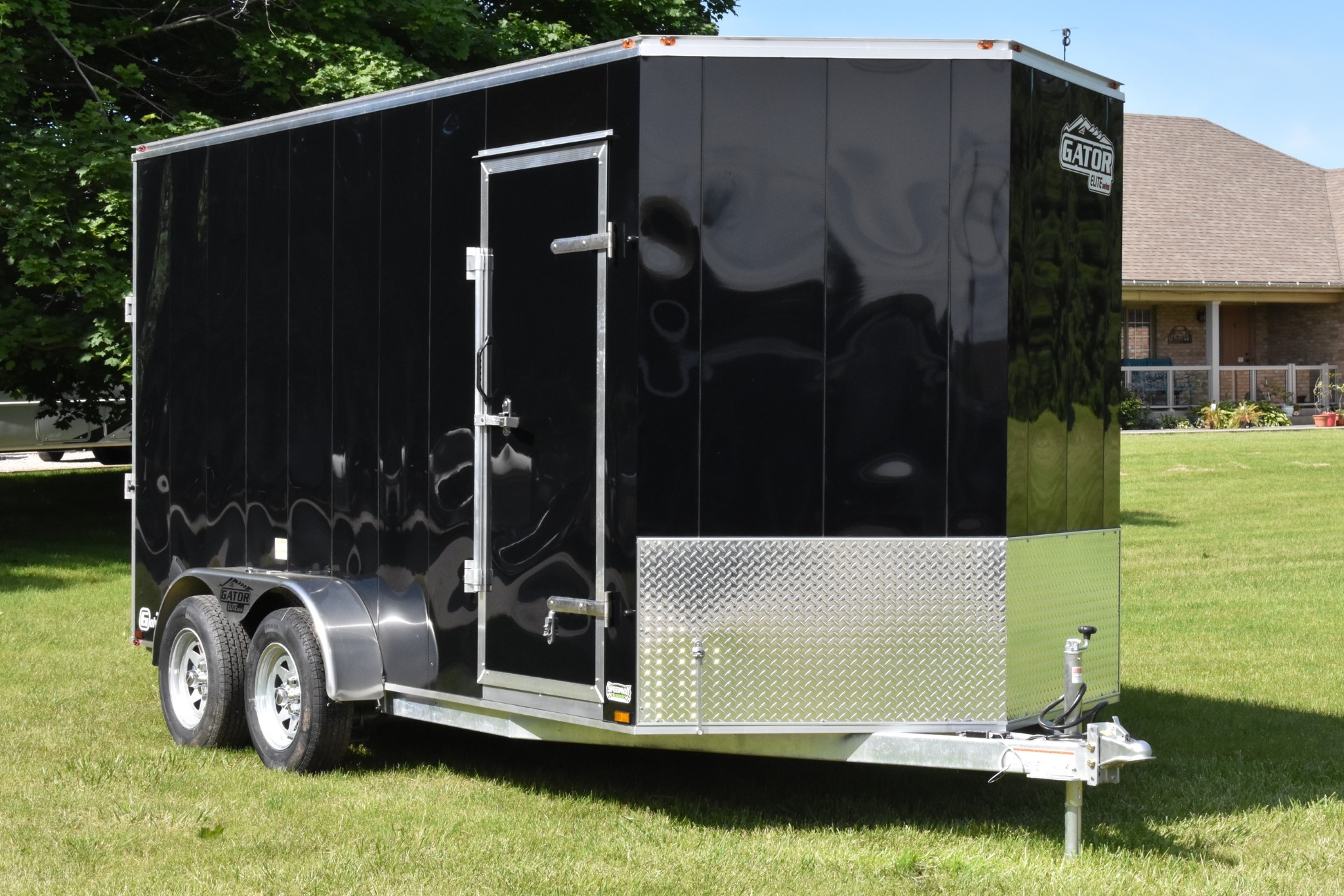 2026 Gator Galvanized Enclosed 7' x 14' TA thumbnail 9
