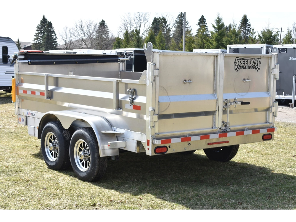 2026 Enbeck Aluminum Dump 80" X 12' Tandem Axle 5t alt