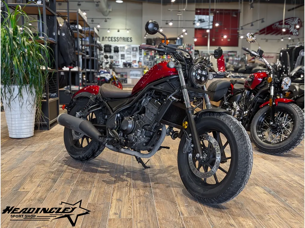 2023 Honda Rebel 300 // Candy Diesel Red 
