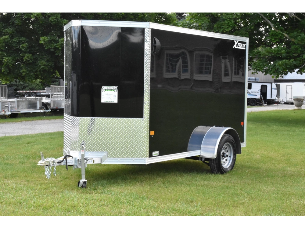 2025 Alcom Aluminum Enclosed 5' X 10' Sa alt