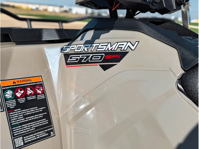 2026 Polaris Sportsman 570 EPS // Desert Sand thumbnail 14