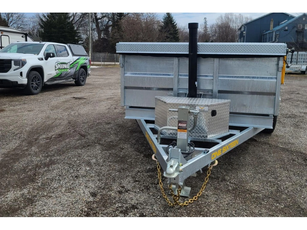 2026 One Sixteen Galvanized Dump 7' X 12' 7t alt