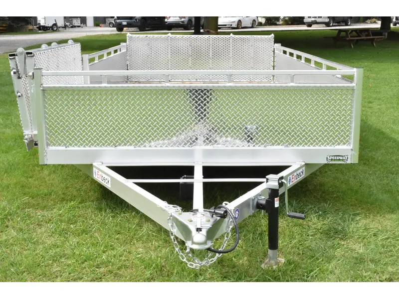 2026 Enbeck Side Loader Aluminum Utility 7' x 14' TA