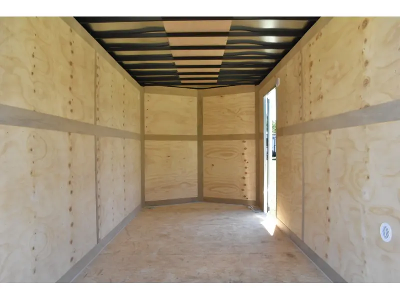 2025 Cross Painted Steel Enclosed (Beta) 7' x 14' Tandem Axle w/ Ramp