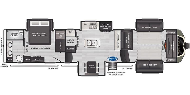 2022 Keystone RV Montana thumbnail 19
