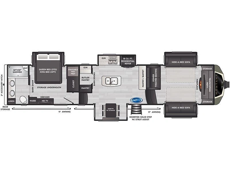 Keystone Rv Montana 3763bp 2022 alt