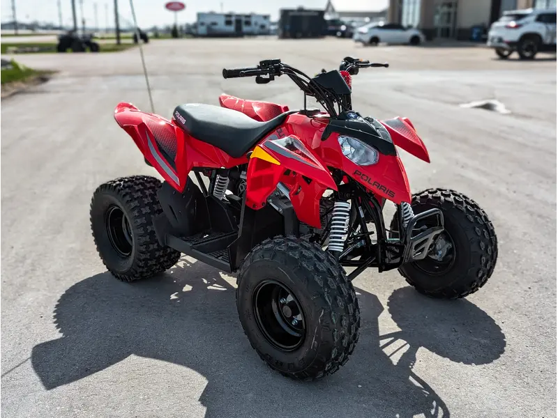 2026 Polaris Outlaw 110 // Indy Red thumbnail 3